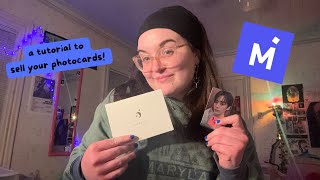 how to sell, pack, & ship a photocard on mercari 🛒🛍️