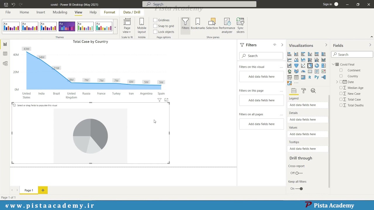 آموزش نرم افزار Power Bi - جلسه سی و چهارم