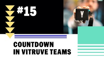 Activate countdown in VItruve app | 15# Tutorial