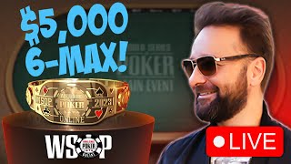 $5,000 6-MAX Bracelet! - 2023 WSOP ONLINE