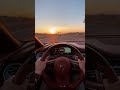Luxury SUV Sunrise POV 🌄 | High-Speed Highway Drive