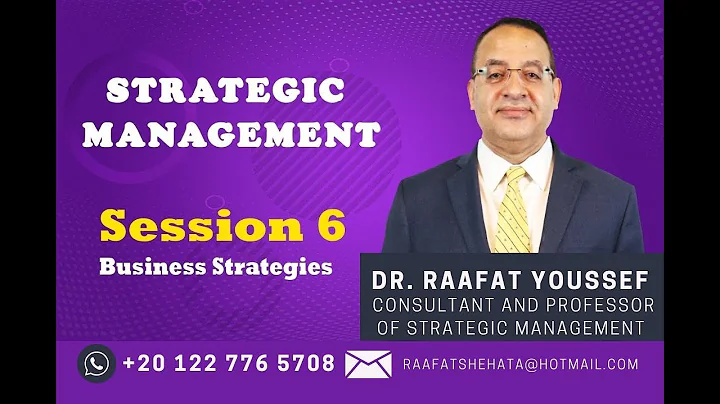 Strategic Management - Business Strategies