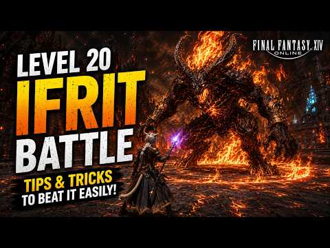 Tips to easily beat Ifrit in FFXIV!