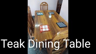 Dining Table Teak Wood