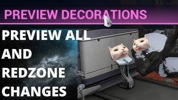 Warframe Dojo Decorating New Changes - Preview All and Redzone Removal/Reduction - Update 29.10