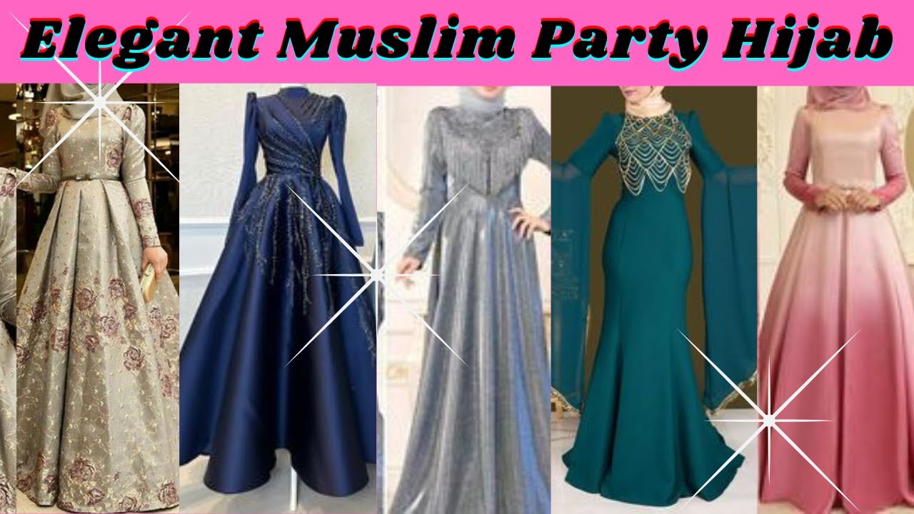 Long Sleeve High Neck Muslim Evening Dresses Beaded Islamic Hijab Prom  Formal Party Gown Arabic Dubai Kaftan Robes De Soirée - Evening Dresses -  AliExpress