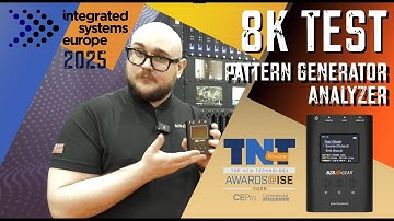 Portable & Powerful! BZBGEAR’s 8K Signal Tester Wins Big at ISE 2025