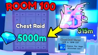 💯 How to REACH LEVEL 100 in CHEST RAID! (Pet Simulator 99)