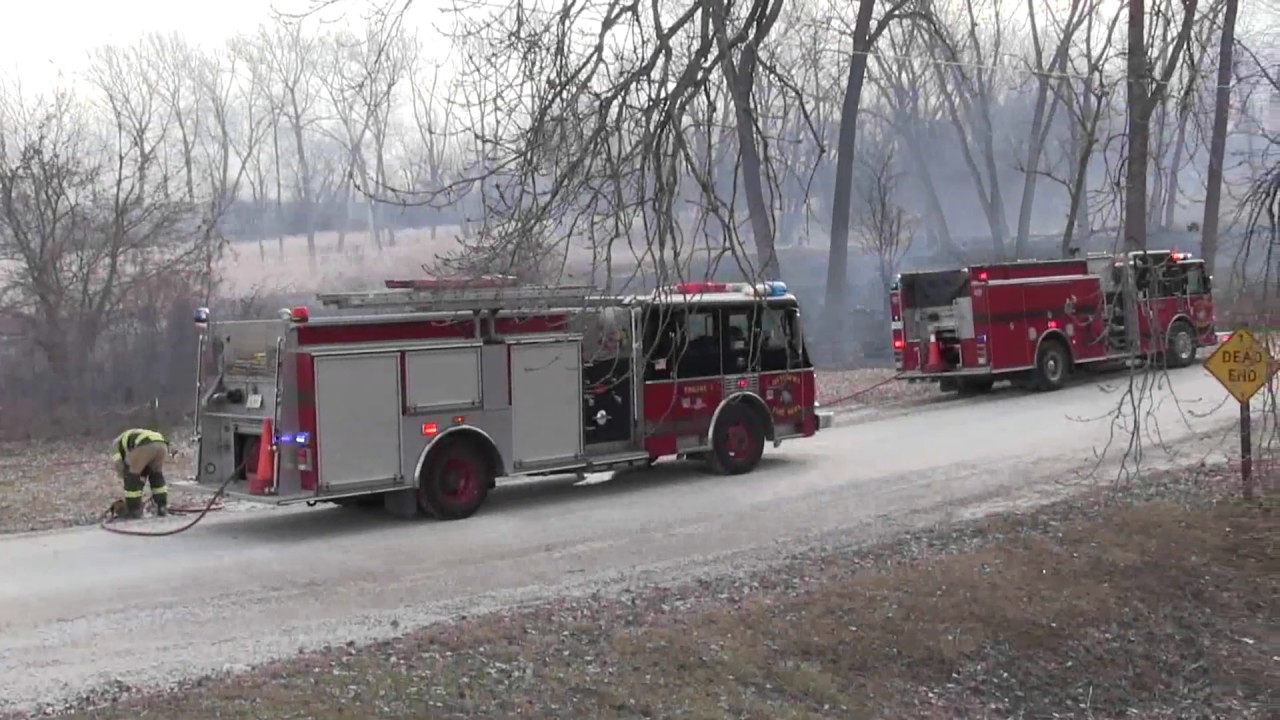 Crews Battle Brush Fires - YouTube