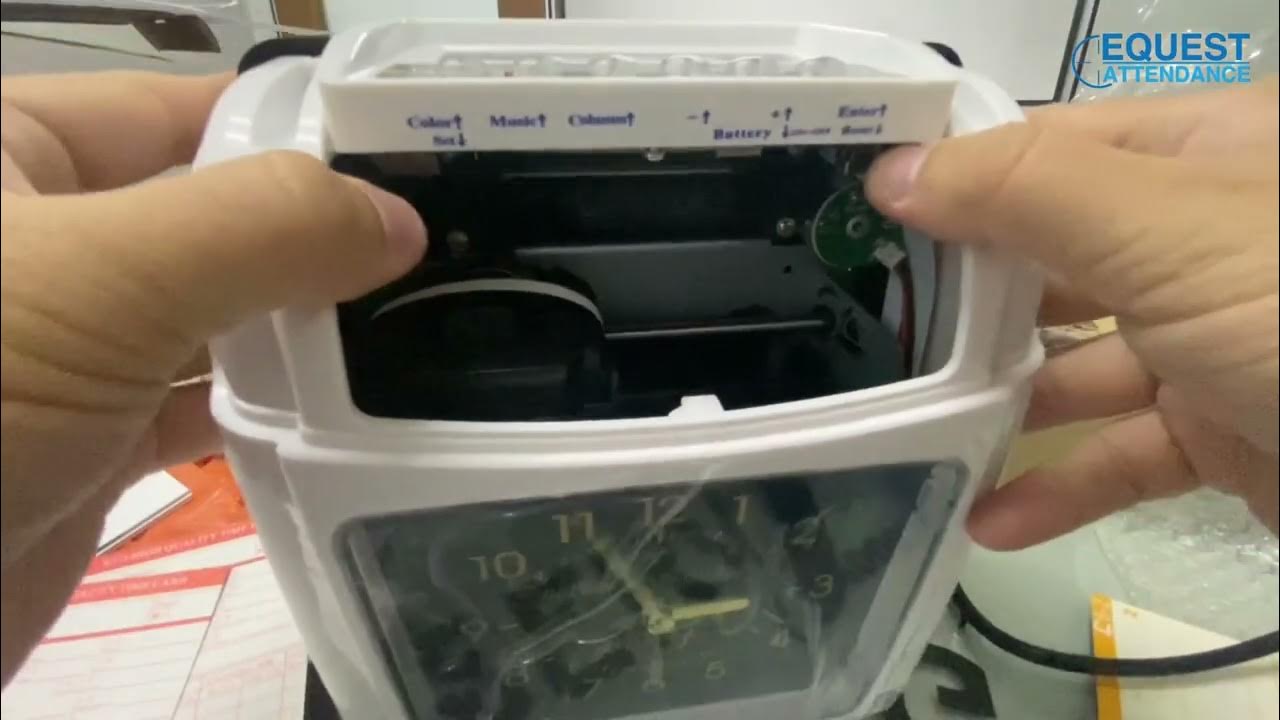 How To Reset Biosystem BX3300A Punch Card Machine Factory Default