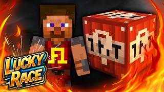 Croco vs TNT in Minecraft LUCKY BLOCK RACE