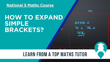 How to expand single brackets - SQA National 5 Maths