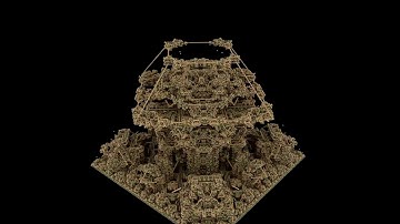 3D Voxel Automata Terrain