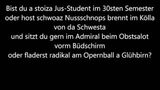 Pizzera & Jaus - Eine ins Leben - Lyrics chords