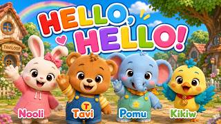 Hello, Hello! π | A Friendship Song for Kids | Taviloop