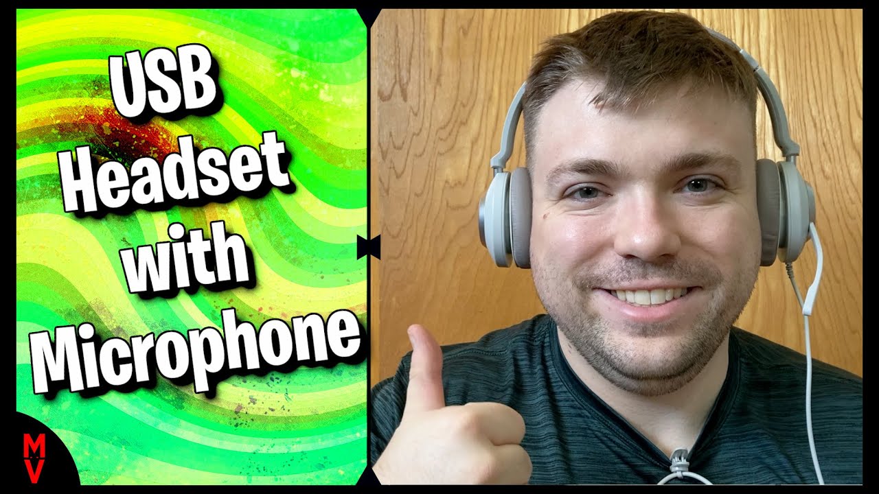 USB Headset With Microphone || MumblesVideos Product Review - YouTube