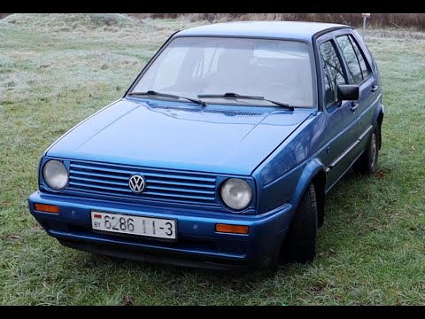 Идеальный автомобиль для студента Volkswagen GOLF 2 / Бомж-Обзор #1