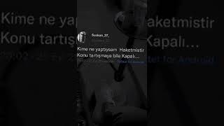 Kime Ne Yaptıysam Haketmiştir