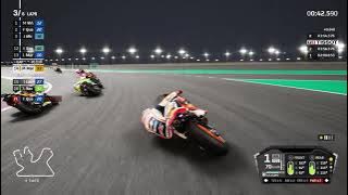MotoGP 21: Marc Marquez @ DOHA Qatar with 100% AI | Gameplay