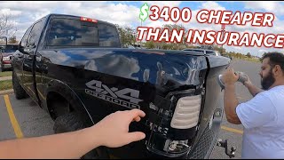 Gypsy Body Man Fixes Major Damage on My Truck in Parking Lot!