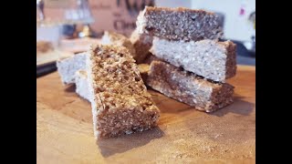 Easy homemade Protein Bars/ Healthy Protein bar recipe for weight loss/پروتئین بار برای رژیمی ها