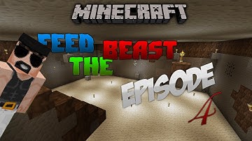 Minecraft MaximusV Feed The Beast #4-Building Modern Lab House Part 2 Lab Space