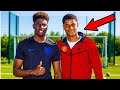 FOOTBALL CHALLENGE vs MARCUS RASHFORD (Manchester United)