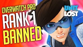 Overwatch - Toxic Rank 1 PRO BANNED! The Strange Story of Dafran