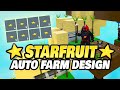 Starfruit Layered Auto Farm Design in Roblox Islands