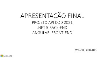 FINAL DDD 2021 -  COM PUBLICAÇÃO DO .NET 5 C# E ANGULAR NO SERVIDOR