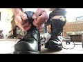 How to tie up your work boots tight