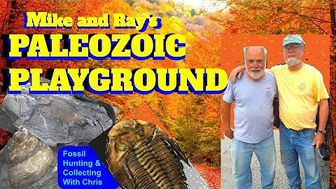 Paleozoic Playground, Mike and Rays trip Day 1, Fossil Hunting and Fossil Collecting with Chris