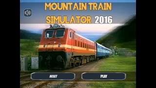 Mountain Train Simulator 2016 iOS Gameplay screenshot 2