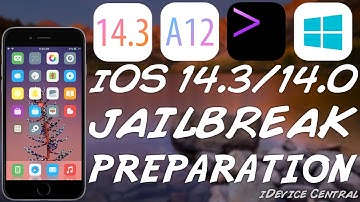 iOS 14.3 / 14.0 JAILBREAK PREPARATION: FutureRestore (Windows) (Update / Downgrade) FIXED + Tutorial
