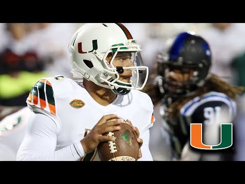 Miami Names Malik Rosier as Starting QB