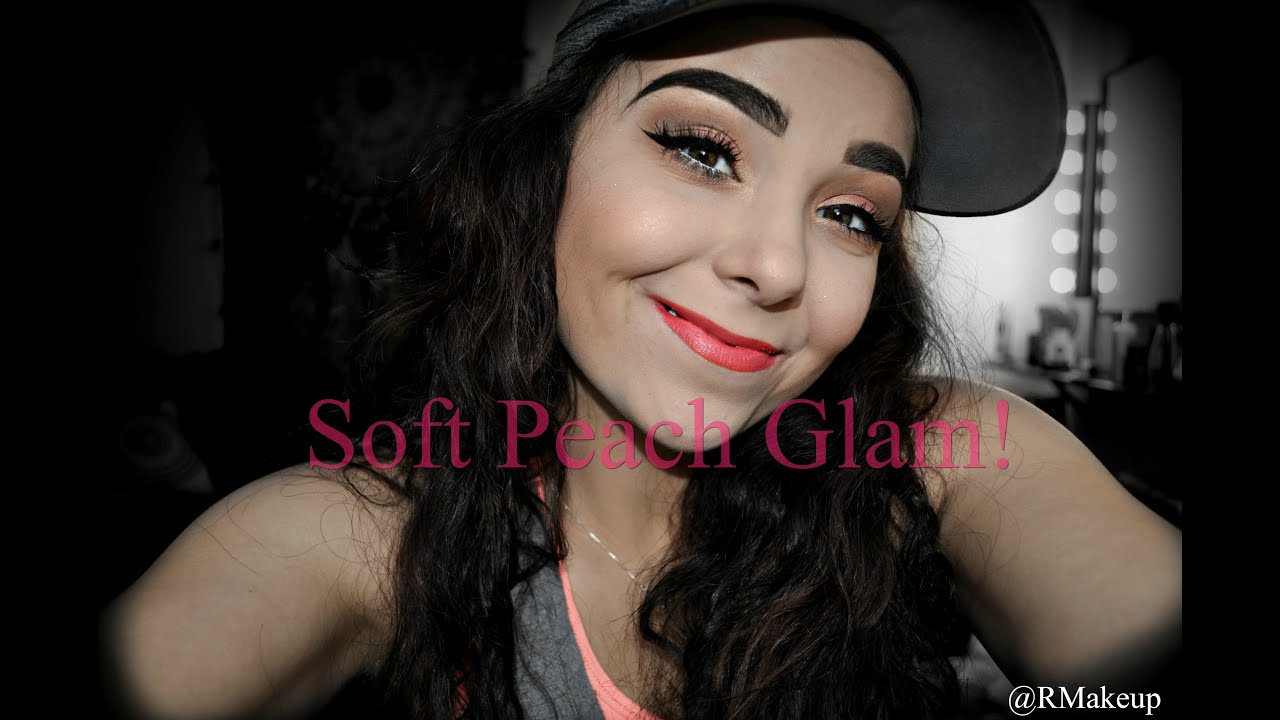 Soft Peach Glam