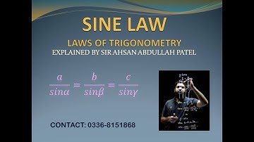 Math - Trigonometry - Law of Sine Derivation by Sir Ahsan Abdullah Patel