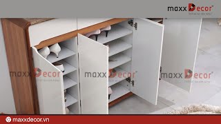 Những mẫu tủ giày đẹp 2018 - maxxDecor Thương hiệu Nội thất Chuẩn Việt