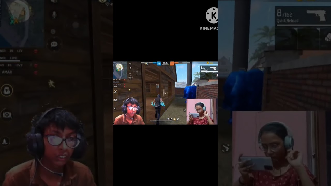 MY SISTER 😎😎OP REACTION ON MY DESERT HEADSHOT