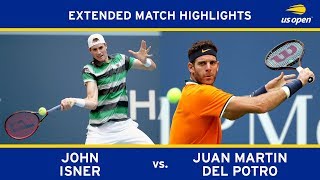 Extended Highlight: John Isner vs. Juan Martin del Potro | 2018 US Open, QF