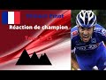 Tour de France 2015 . Thibaut Pinot . Réaction de Champion .