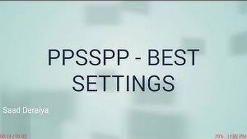 HOW TO RUN PSP GAMES FASTER ON PC