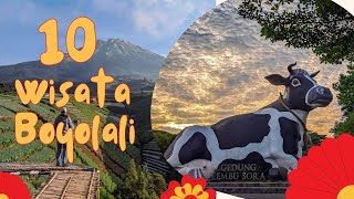 10 Hottest and Newest Tourist Destinations in Boyolali