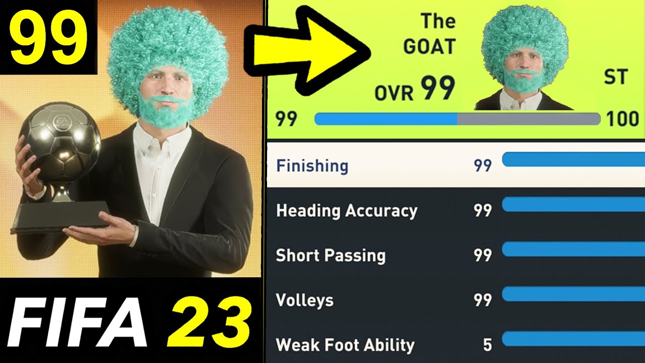*99 OVERALL* PLAYER IN FIFA 23 Career Mode 🔥 (He Became The Best) YouTube