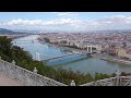 Budapest 4K Walk Liberty Bridge to the Citadella