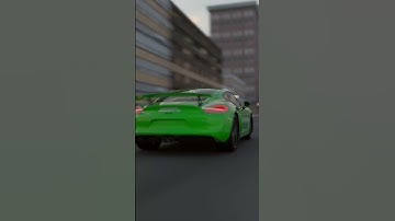 Car animation in Blender 3d #blender3d #blenderrender