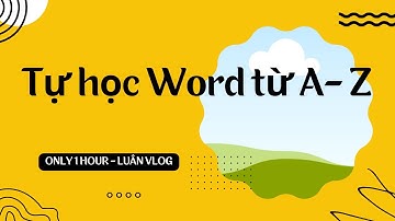 Tự học Word. Insert file trong word
