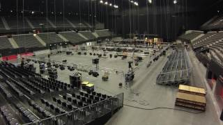 Timelapse Music Show Scotland Setup at Ahoy Rotterdam 2016