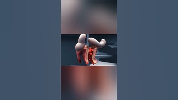 3D animation showing kidneys failing to filter toxins from blood, no text.
