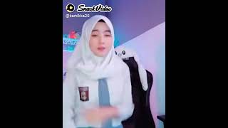 Snack video Cewek hijab SMA cantiknyq kebangetan